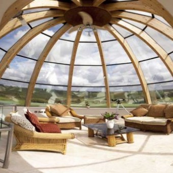 Сферические (купольные) дома: конструкции, особенности планировки
