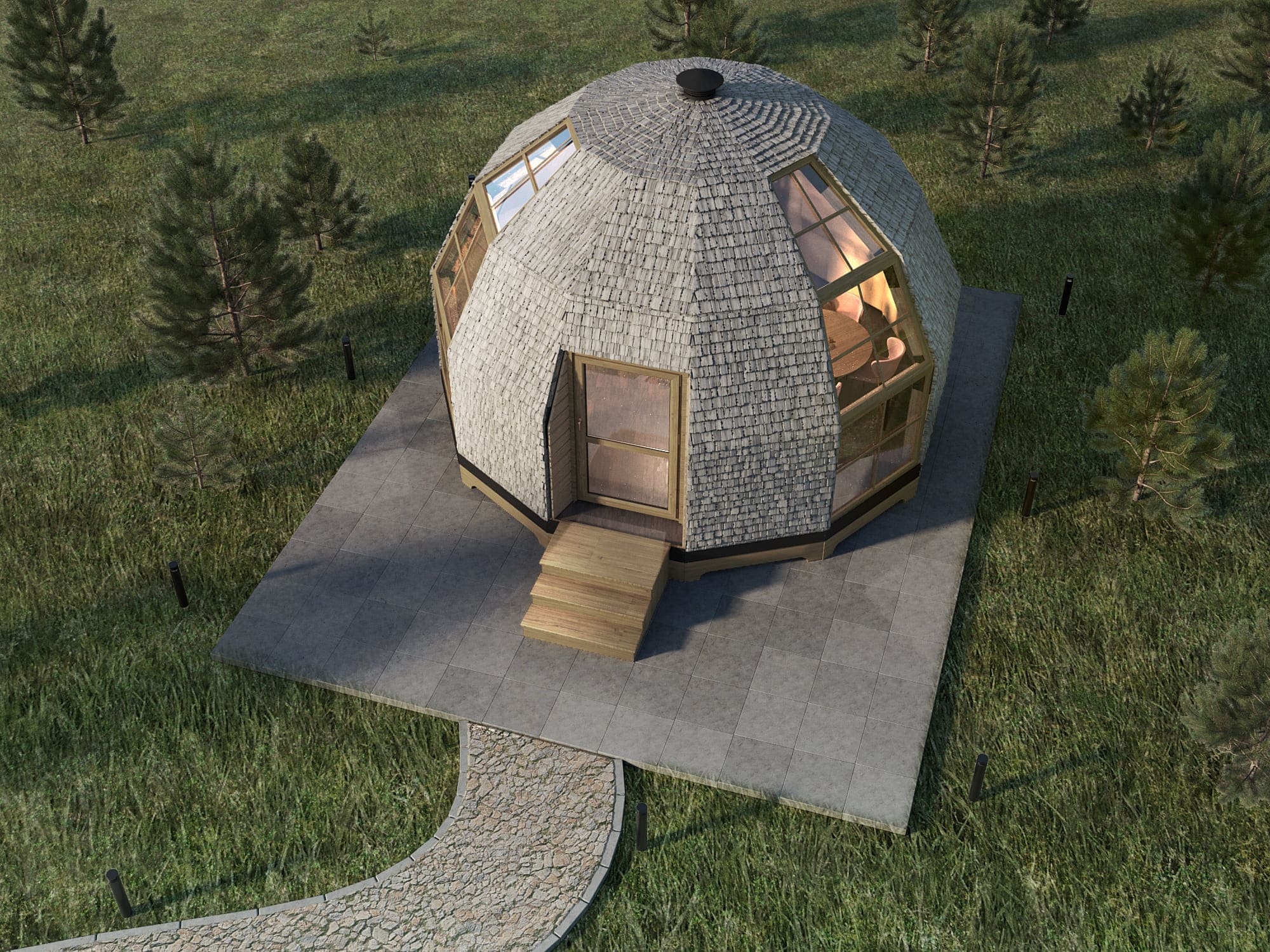 10 необычных способов использования купольной деревянной конструкции 1 10 необычных способов использования купольной деревянной конструкции 1